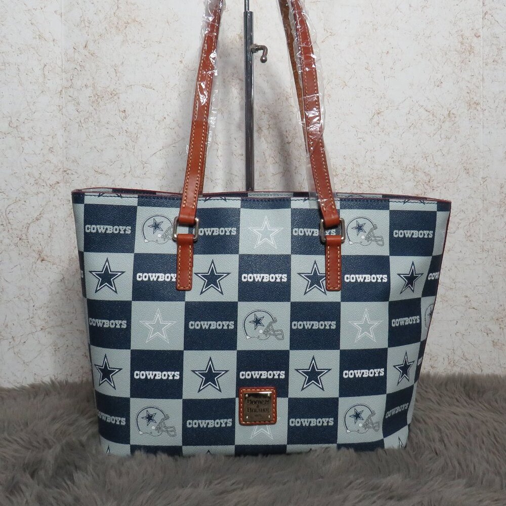 Dooney & Bourke NFL Dallas Cowboys Zip Tote (Navy)